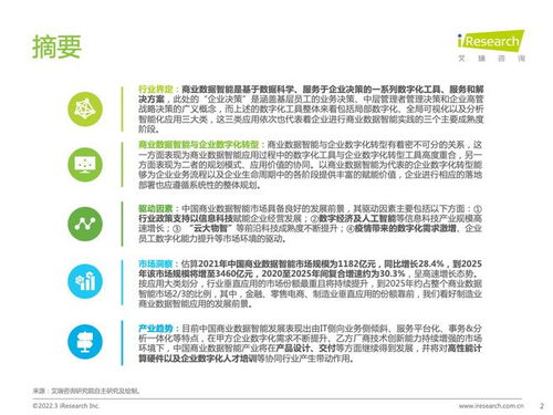 2022年中国商业数据智能行业研究 