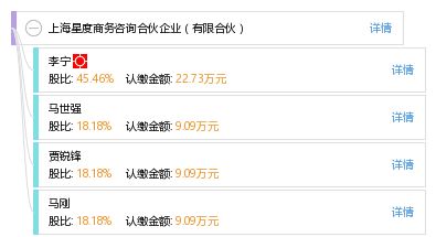 上海星度商务咨询合伙企业 有限合伙